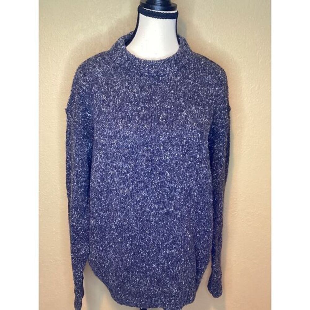 BDG Men's Crewneck Marled Knit Long Sleeve Pullover Casual SweaterMens